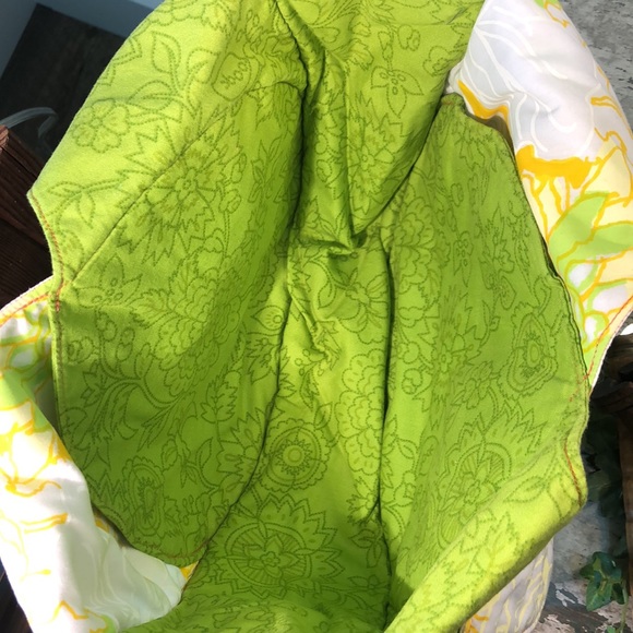 Floral Fabric Bag - Picture 6 of 7